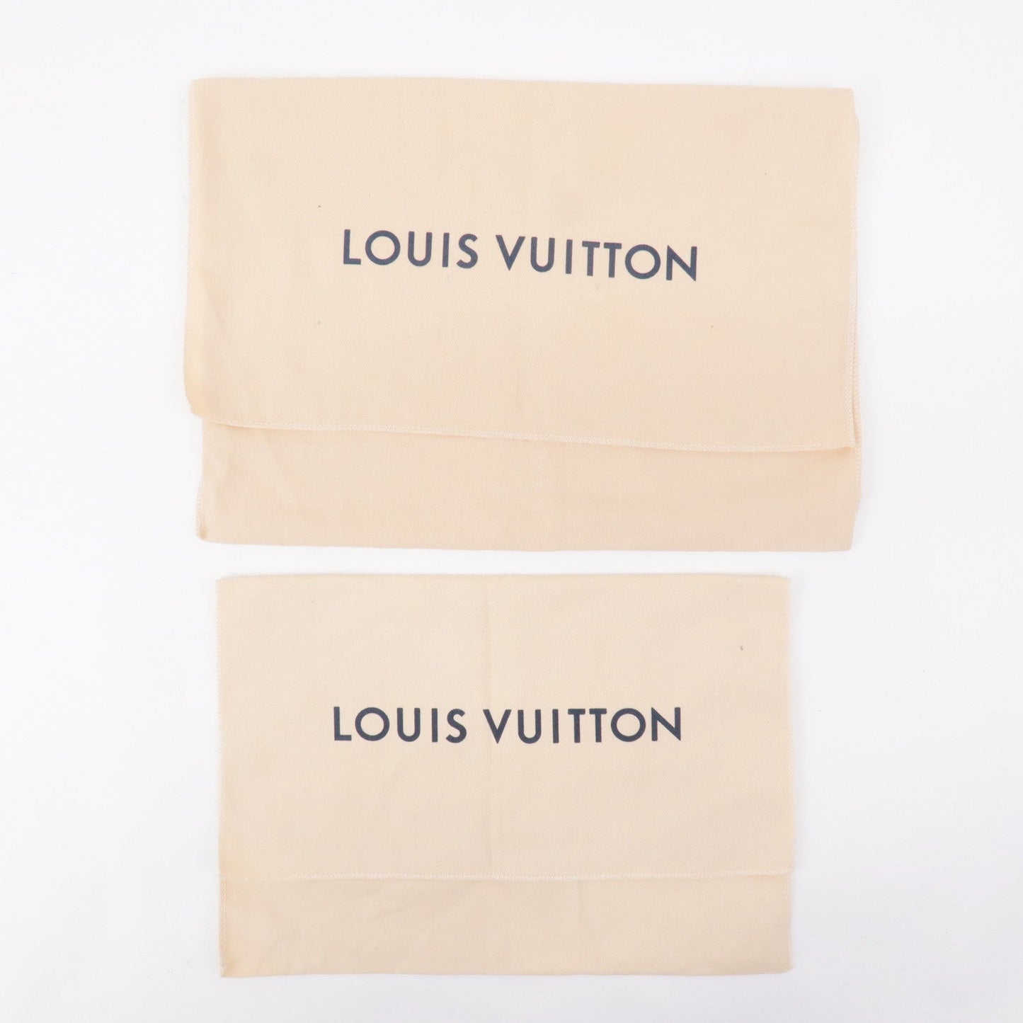 Louis Vuitton Set of 10 Dust Bag Beige Brown