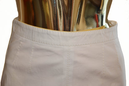 New Louis Vuitton Women's White Skirt Size 36