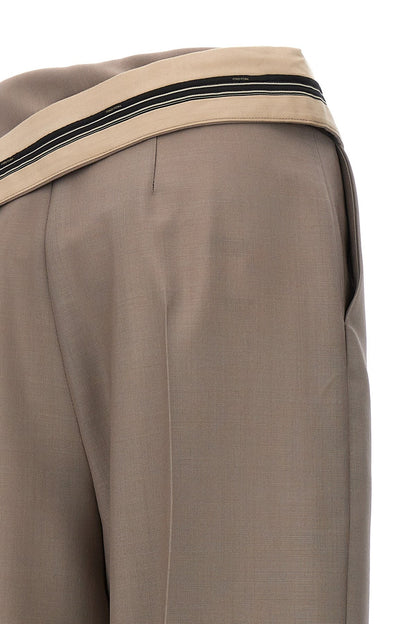 Fendi Women Carrot Fit Pants