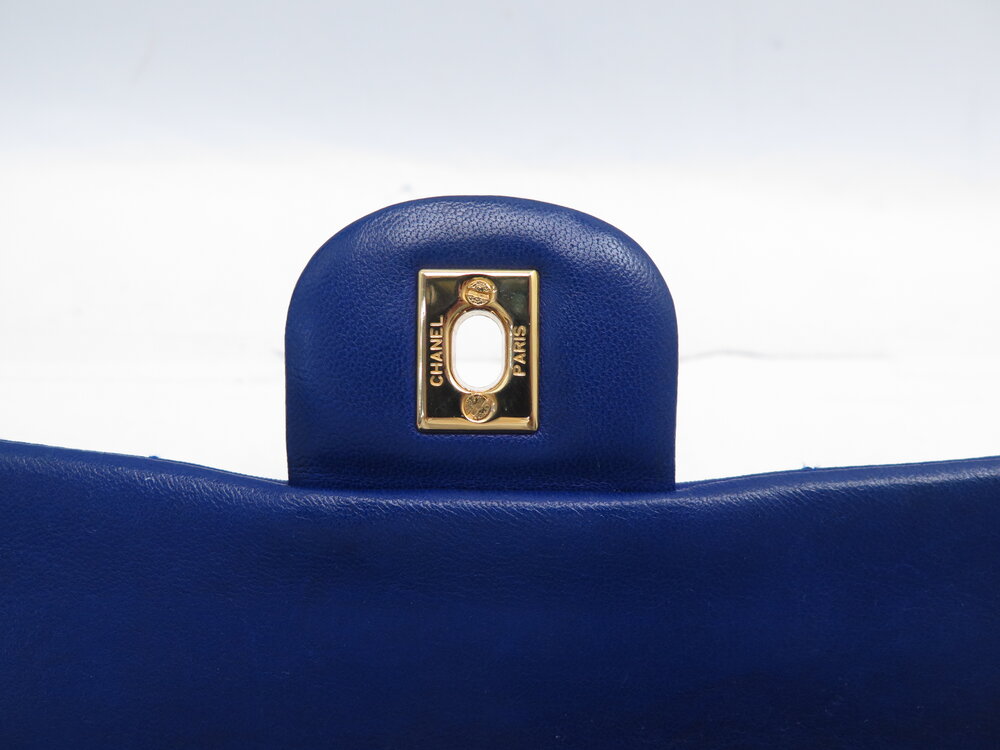 Chanel Classic Timeless Blue Bag