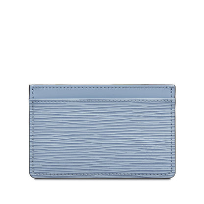 Louis Vuitton Epic Port Cult Sample Cardcase Passcase M81059 New Jersey Blue Leather Ladies Louis Vuitton