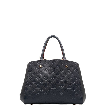 Louis Vuitton Monogram Amplant Montaigne MM Handbag Shoulder Bag 2WAY M42746 Marine Rouge Naïve Leather  Louis Vuitton