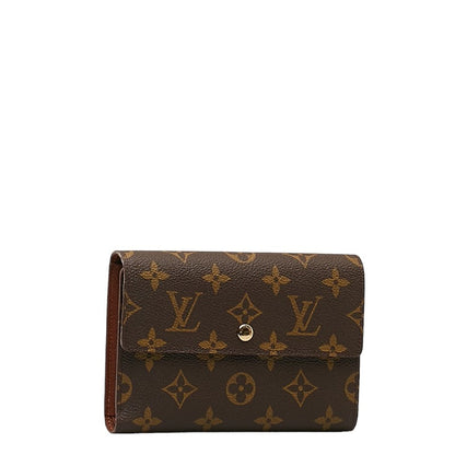 Louis Vuitton Porte Tresor Etuy Papier Tri-Fold Wallet M61202 Ladies