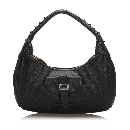 Fendi Black Others Leather Spy Shoulder Bag Italy