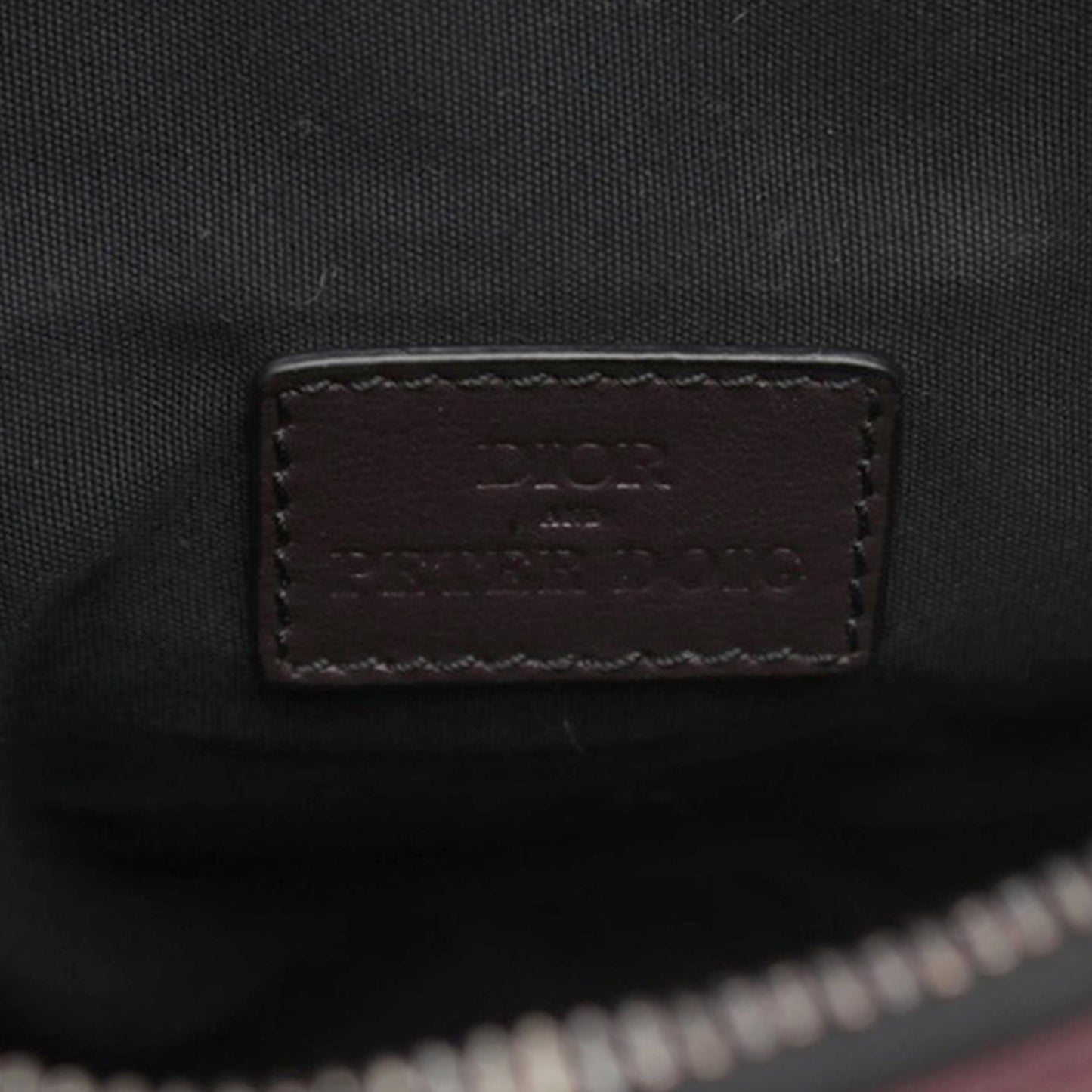 Peter Doig Canvas Camouflage Saddle Crossbody
