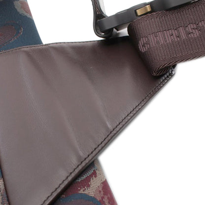 Peter Doig Canvas Camouflage Saddle Crossbody