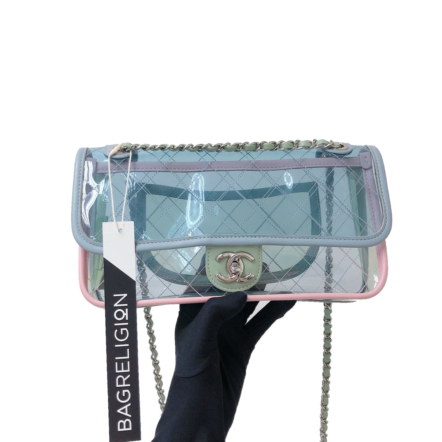 Coco Splash Medium Flap Bag Multicoloured with SHW