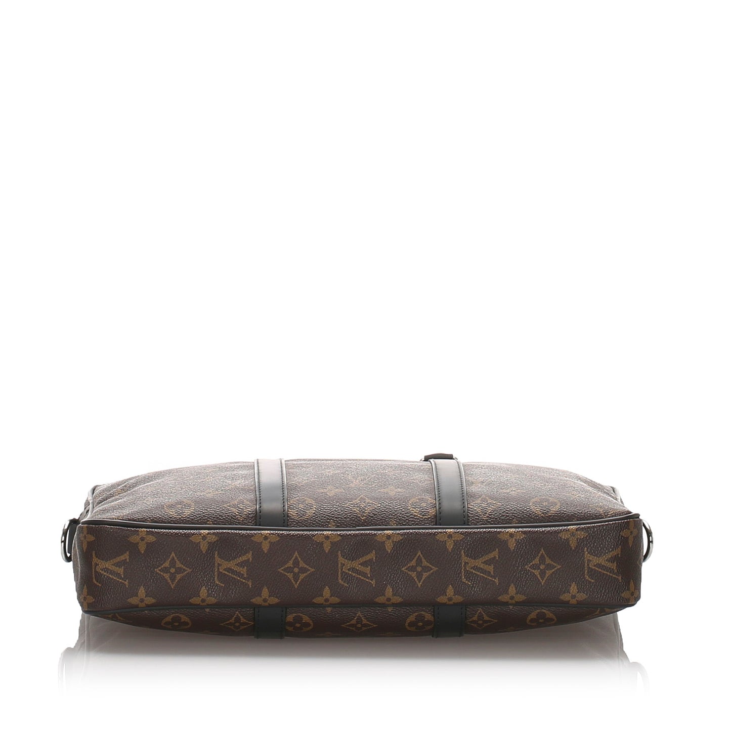 Louis-Vuitton Porte-Documents Voyage PM in Monogram Macassar