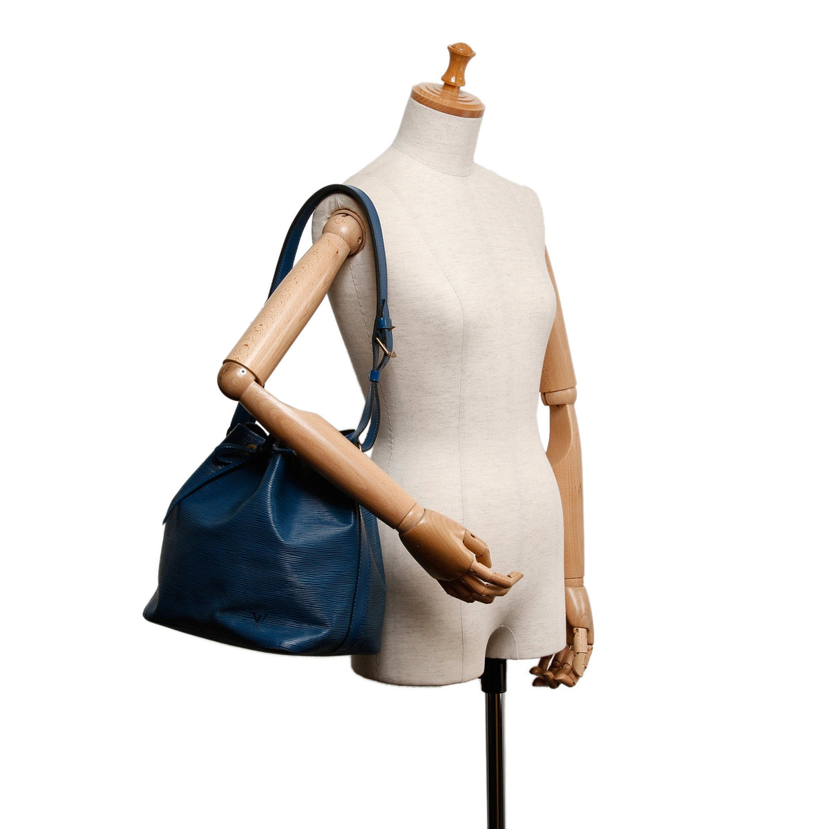 Louis-Vuitton Epi Noe Blue