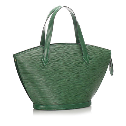 Louis-Vuitton Epi Saint Jacques PM Short Strap in Green