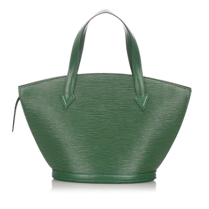 Louis-Vuitton Epi Saint Jacques PM Short Strap in Green