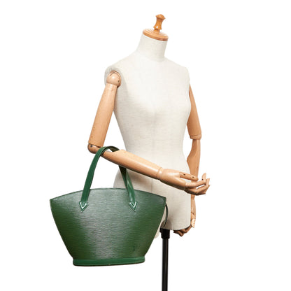 Louis-Vuitton Epi Saint Jacques PM Short Strap in Green