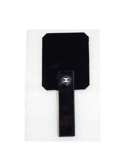 Chanel Black CC Hand Mirror