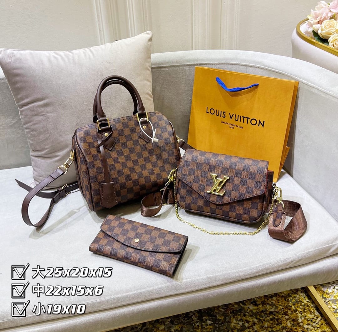 Louis Vuitton Speedy Handbag Sets