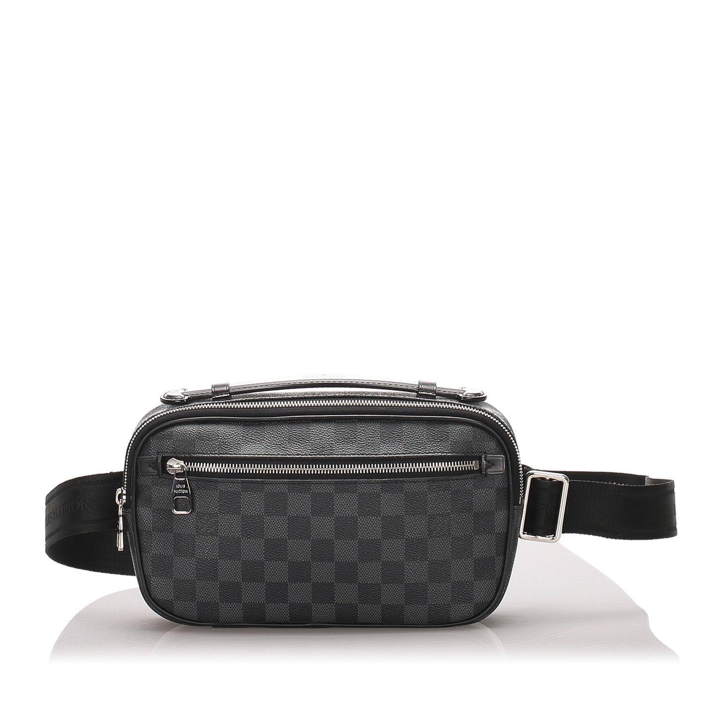 Louis-Vuitton Damier Graphite Ambler Belt Bag