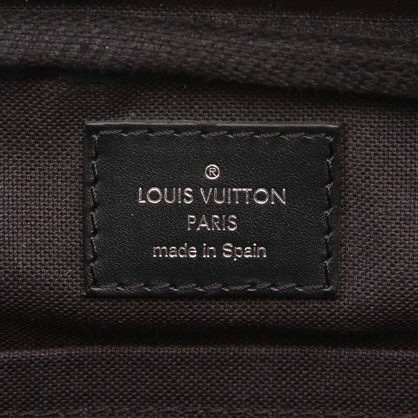 Louis-Vuitton Damier Graphite Ambler Belt Bag