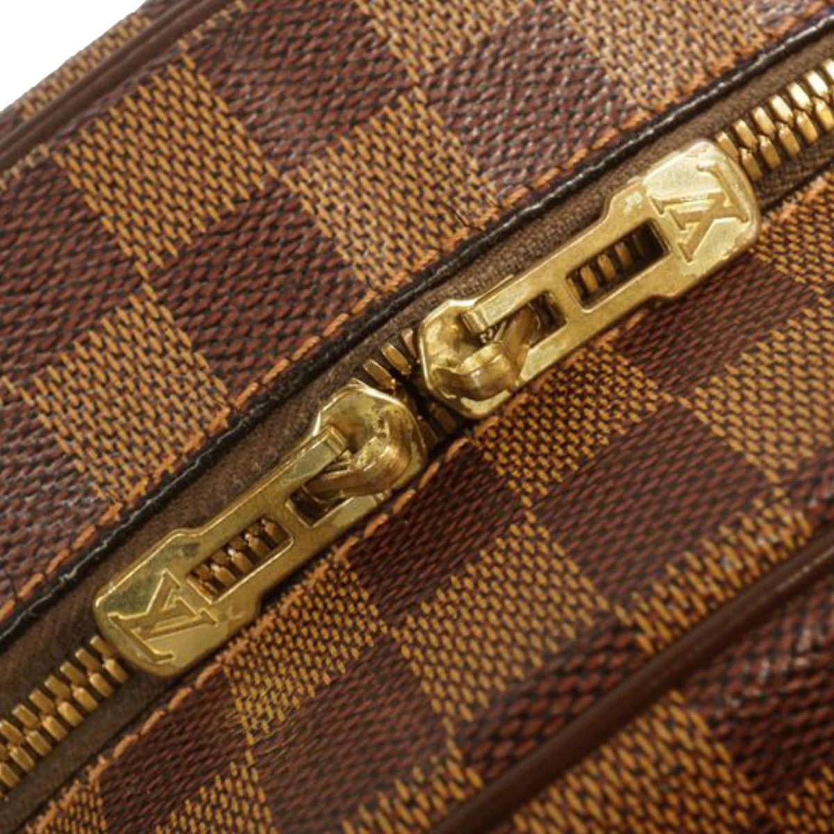 Louis-Vuitton Damier Ebene Nolita Brown