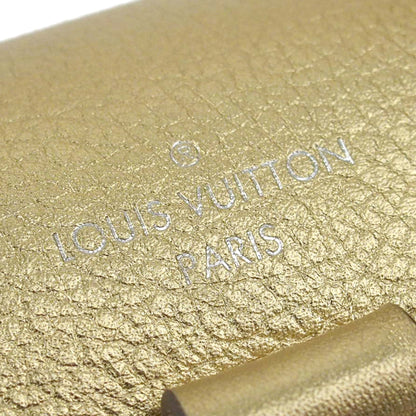 Louis-Vuitton Mini Metallic LockMe Backpack in Metallic Leather Body