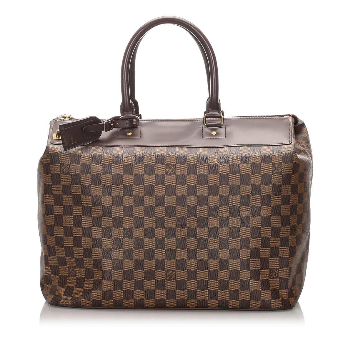 Louis-Vuitton Damier Ebene Greenwich PM Brown
