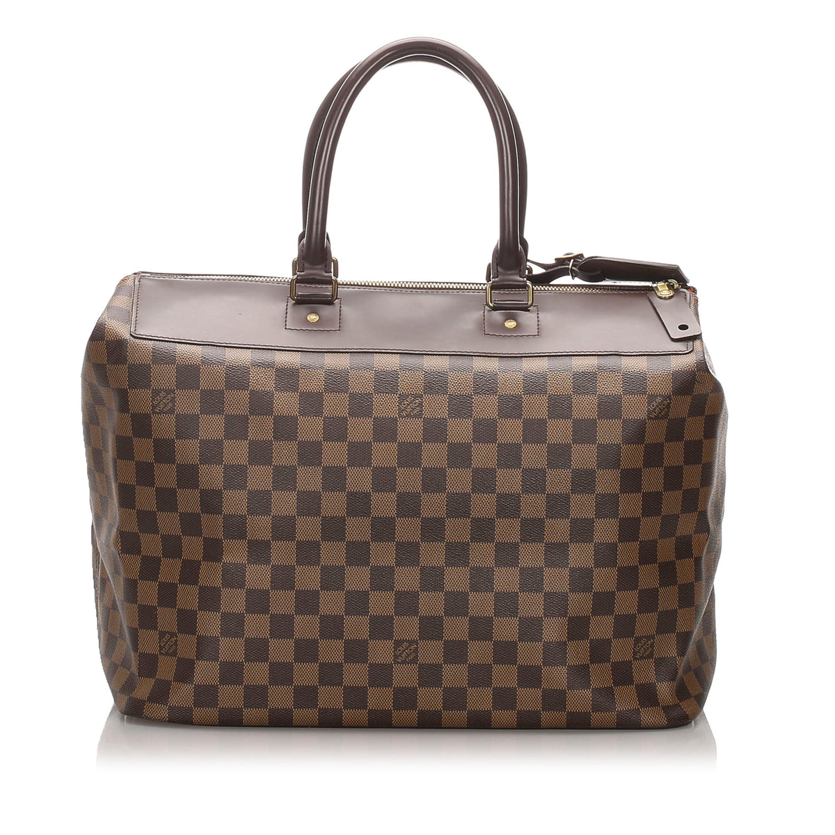 Louis-Vuitton Damier Ebene Greenwich PM Brown