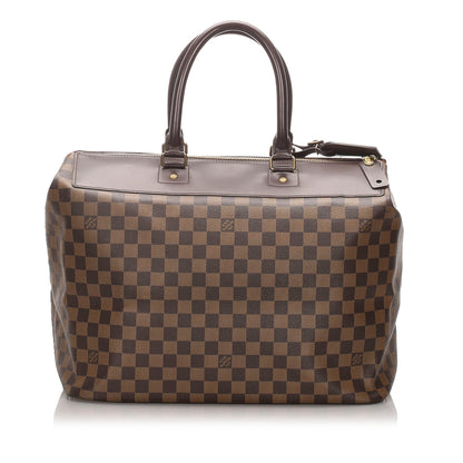 Louis-Vuitton Damier Ebene Greenwich PM Brown