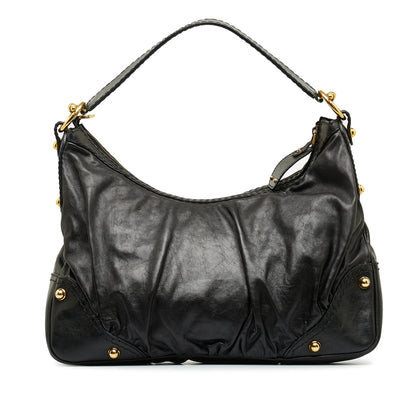 GUCCI Jockey Shoulder Bag