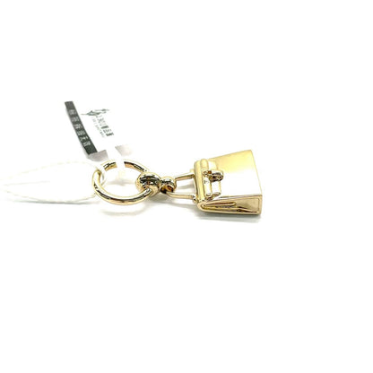 Hermès Top Kelly Pendant Light Rose Gold Necklace Charm Scarf Ring