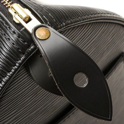 Louis-Vuitton Black Epi Leather Speedy 25