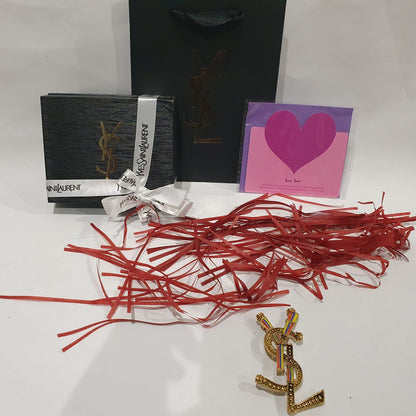 Yves Saint Laurent YSL Brooch