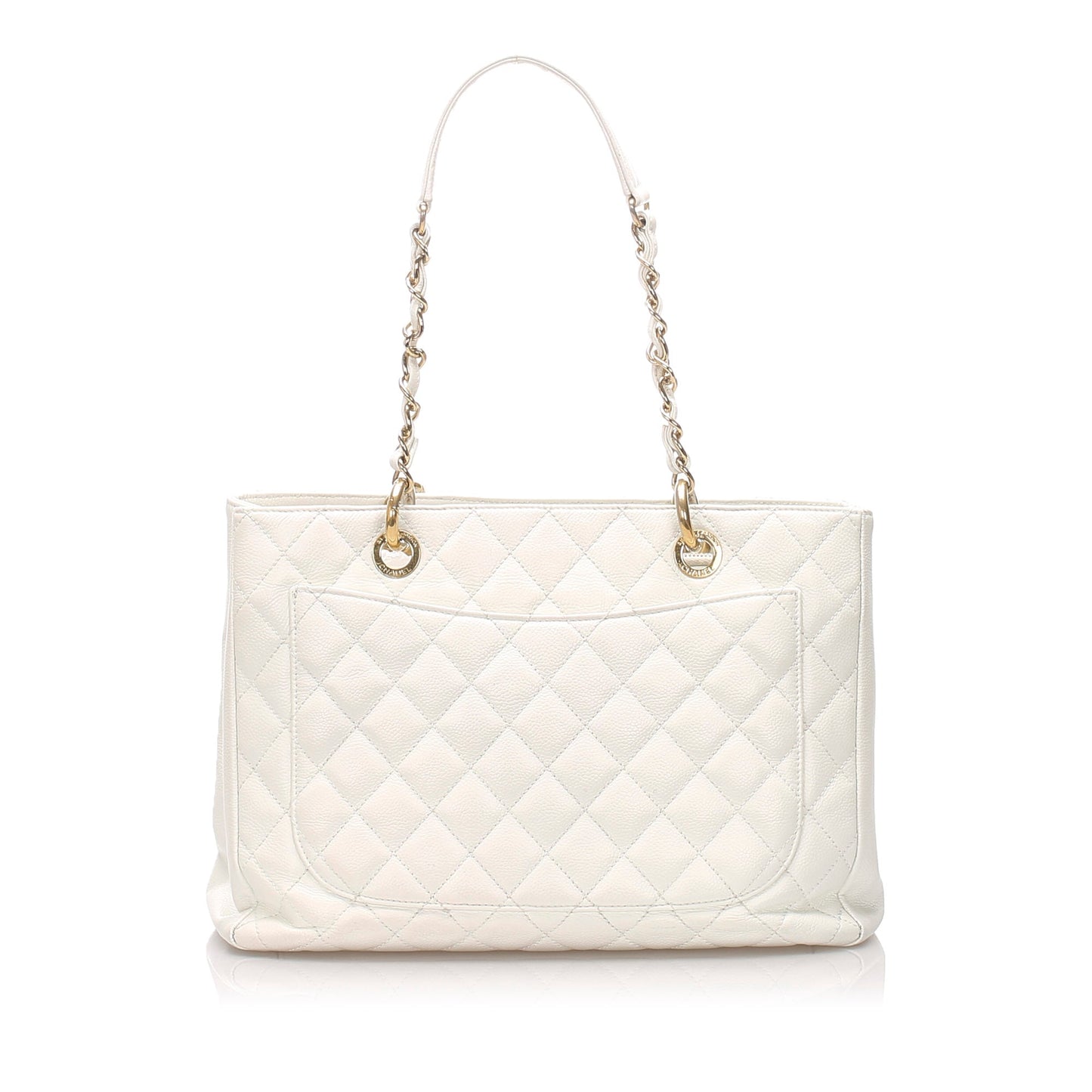 Caviar Grand Shopping Leather Tote Bag
