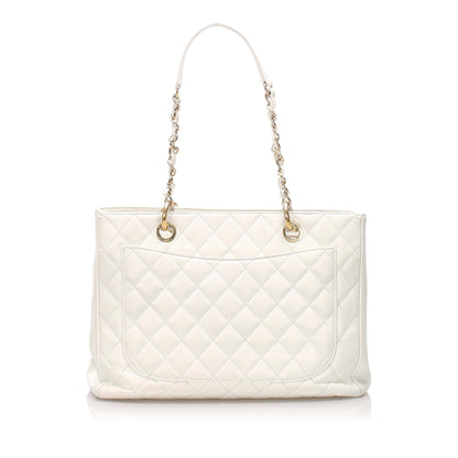 Caviar Grand Shopping Leather Tote Bag