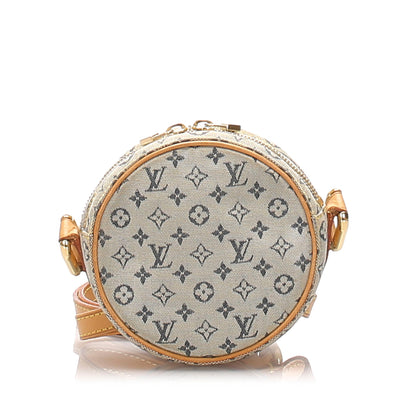 Louis-Vuitton Monogram Mini Jeanne PM Canvas Crossbody
