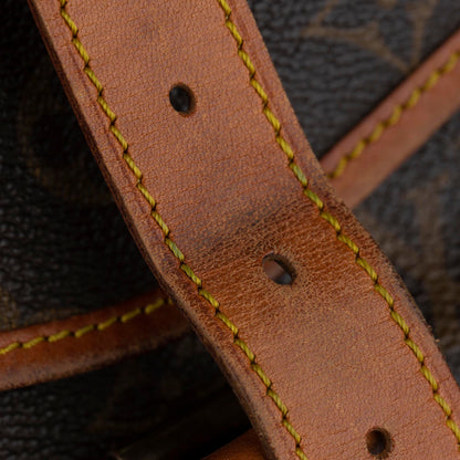 Louis-Vuitton Monogram Saumur 35 Brown