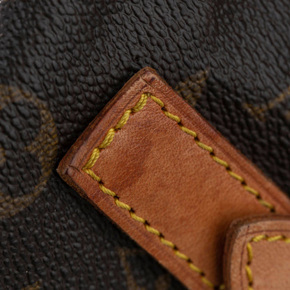 Louis-Vuitton Monogram Saumur 35 Brown