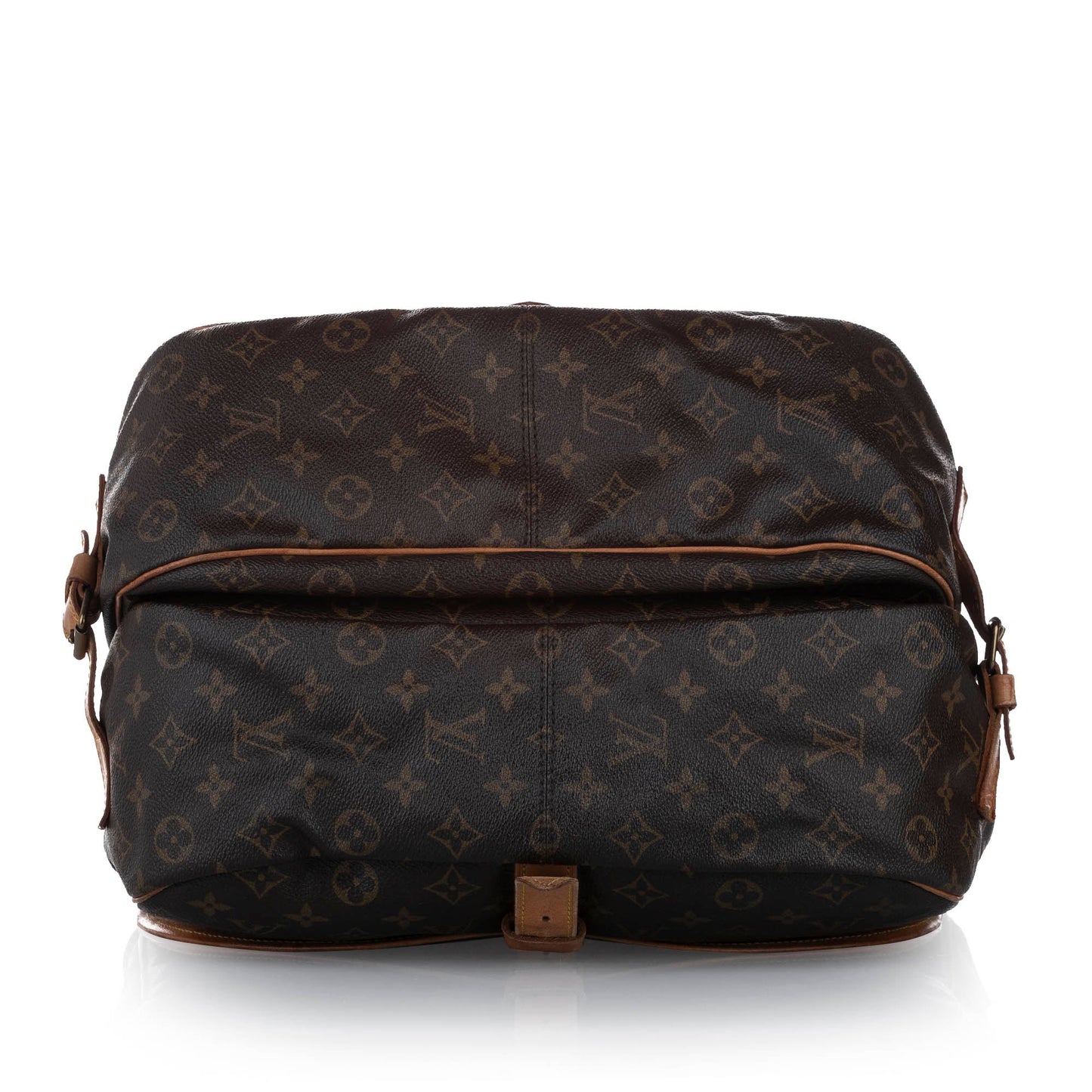 Louis-Vuitton Monogram Saumur 35 Brown