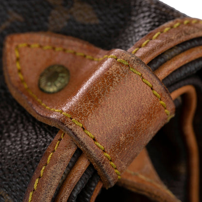 Louis-Vuitton Monogram Saumur 35 Brown