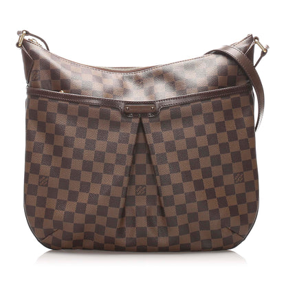 Louis-Vuitton Damier Ebene Bloomsbury GM Brown GHW