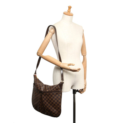 Louis-Vuitton Damier Ebene Bloomsbury GM Brown GHW