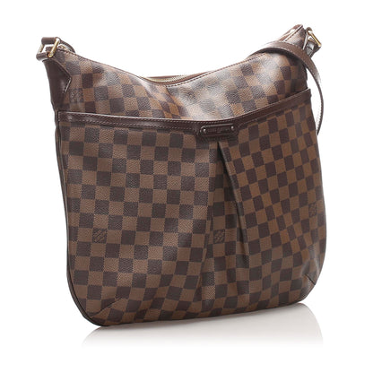 Louis-Vuitton Damier Ebene Bloomsbury GM Brown GHW
