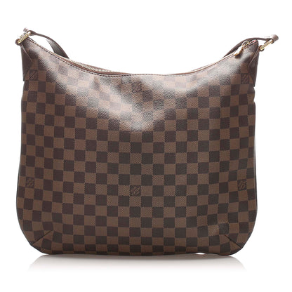 Louis-Vuitton Damier Ebene Bloomsbury GM Brown GHW