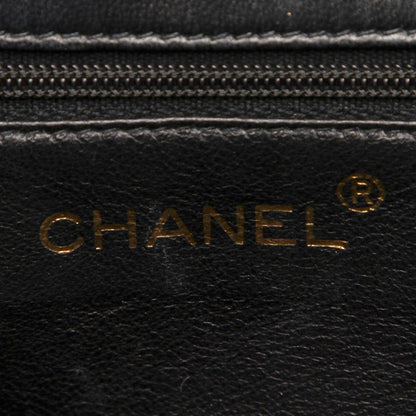 CC Lambskin Leather Crossbody Bag Black