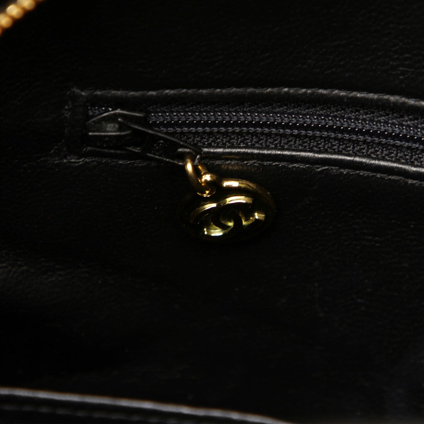 Black Classic Lambskin Leather Flap Camera Bag