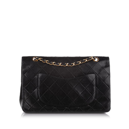 Classic Flap Medium Lambskin Black GHW