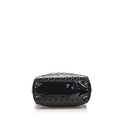 Chanel Matelasse Patent Leather Tote bag Black