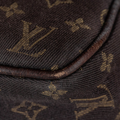 Louis-Vuitton Monogram Mini Lin Speedy 30 Brown
