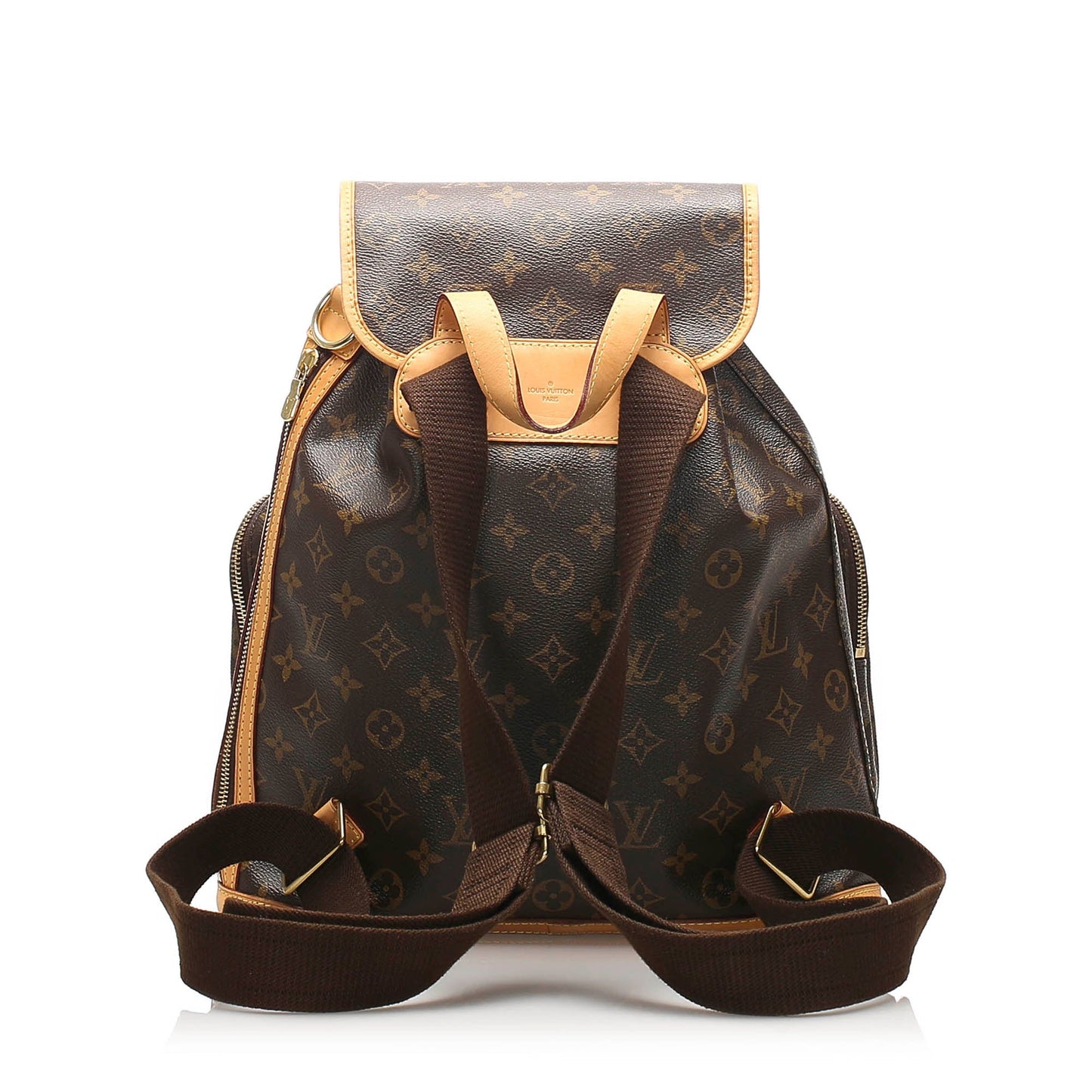 Louis-Vuitton Monogram Sac a dos Bosphore Backpacl Brown GHW