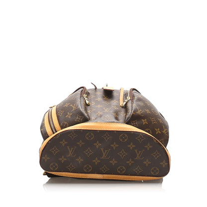 Louis-Vuitton Monogram Sac a dos Bosphore Backpacl Brown GHW
