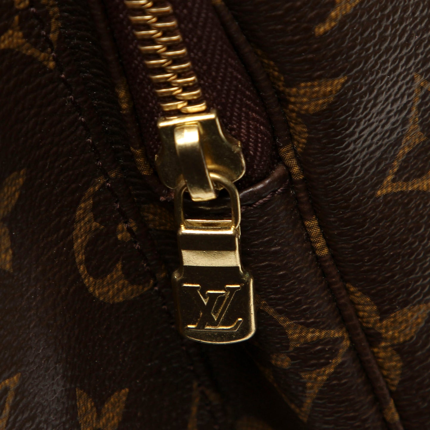 Louis-Vuitton Monogram Sac a dos Bosphore Backpacl Brown GHW