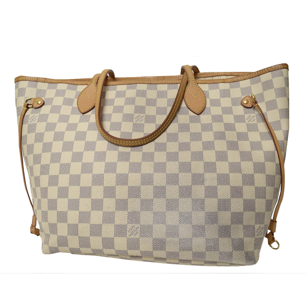 Louis-Vuitton Damier Azur Neverfull MM