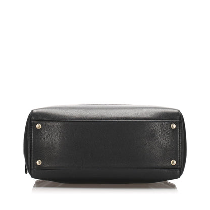 CC Caviar Leather Handbag